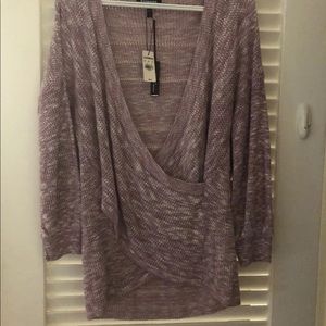 Express Purple Sweater